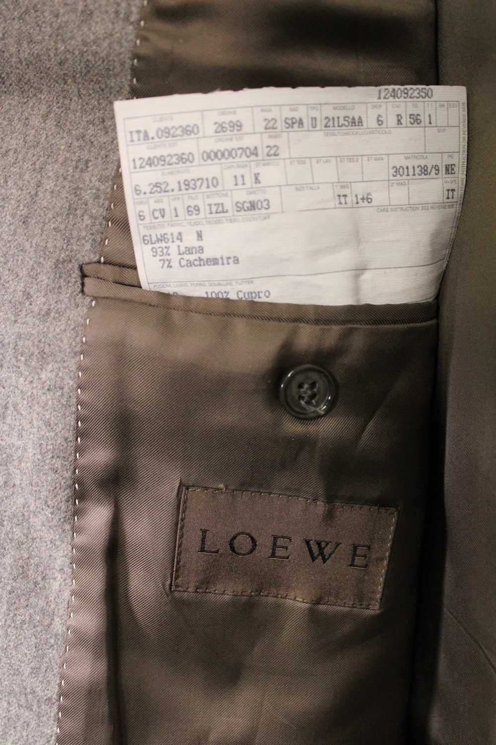Loewe Loewe Wool and Cashmere Blazer - image 5