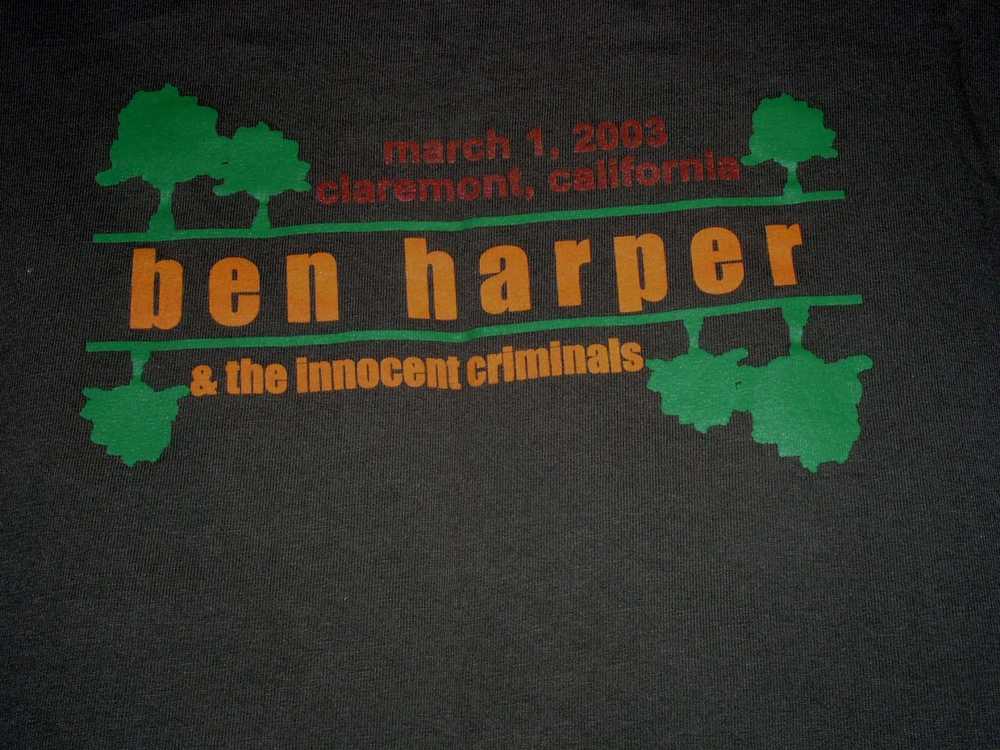 Alstyle × Rare × Vintage Ben Harper Concert Shirt… - image 4