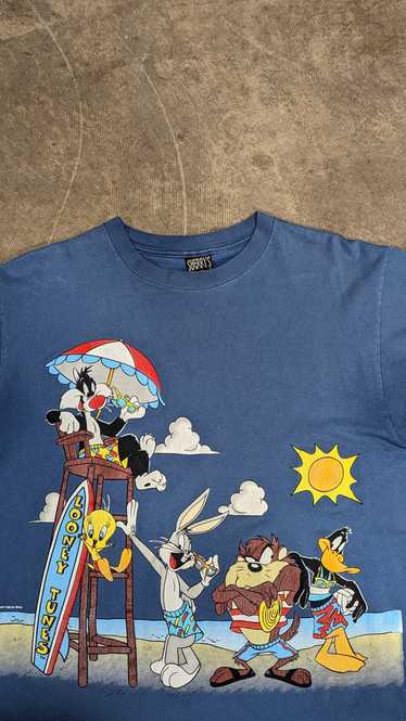 Disney Vintage Looney tunes beach tshirt