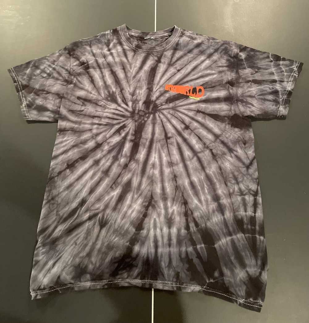 Travis Scott Large Black Tie Dye Cactus Jack Astr… - image 2