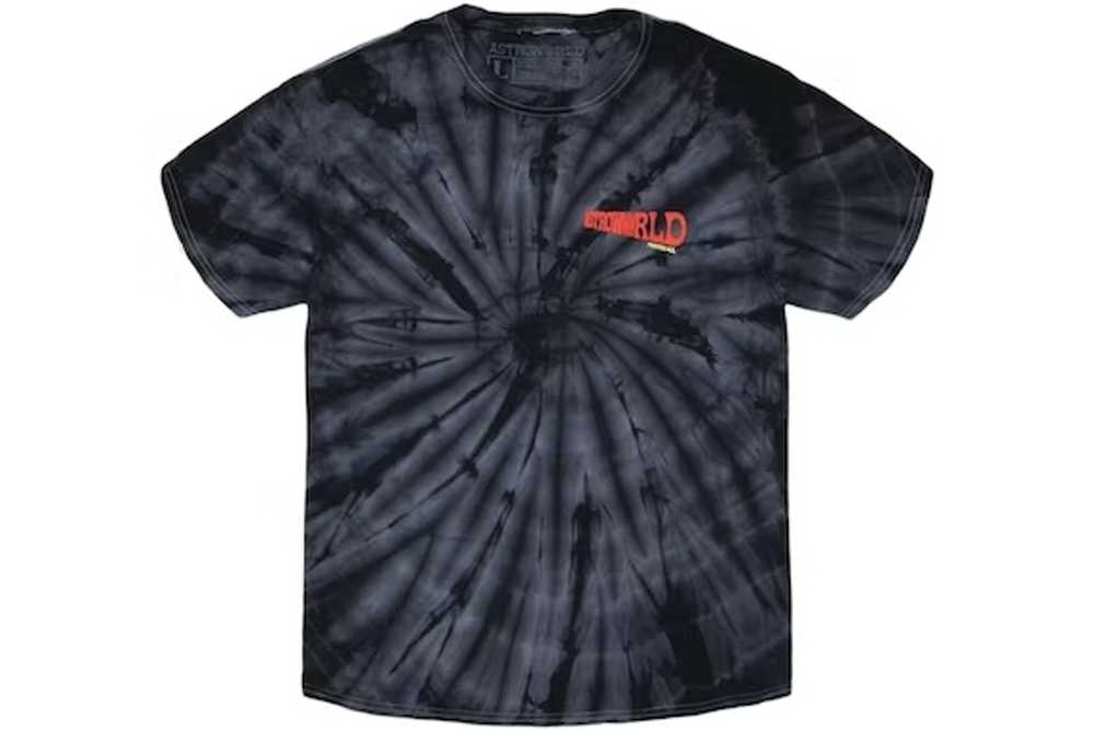 Travis Scott Large Black Tie Dye Cactus Jack Astr… - image 7