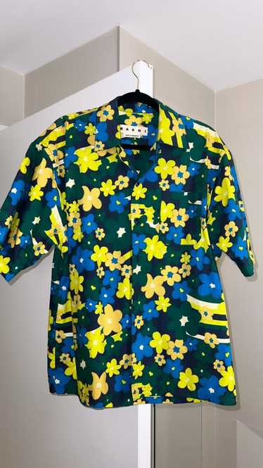 Marni Marni Floral print shirt