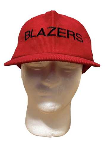 Other Blazers Vintage Red Corduroy Hat Cap Snapbac