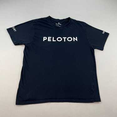 Vintage Peloton Cycling T-Shirt Small Black Bicyc… - image 1