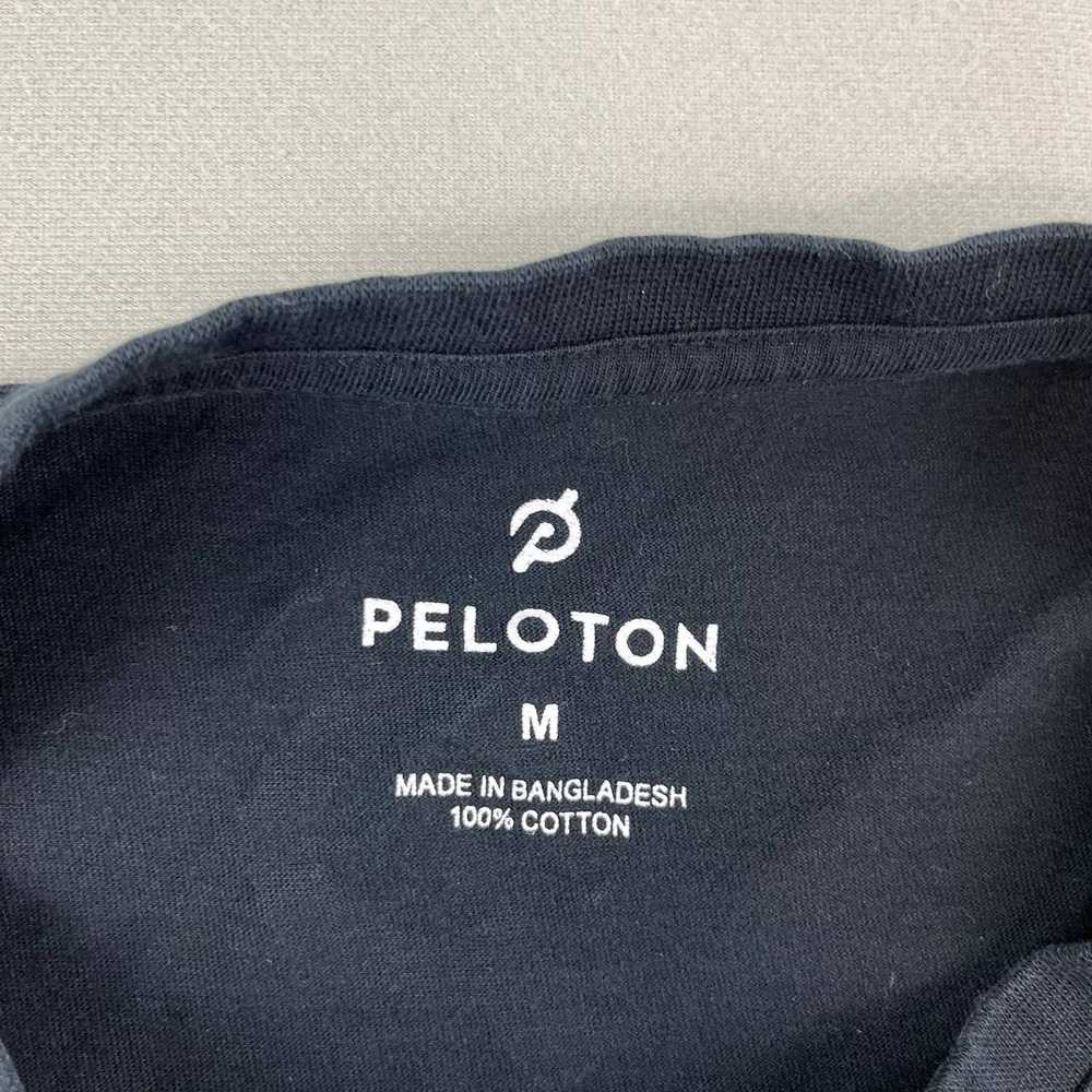 Vintage Peloton Cycling T-Shirt Small Black Bicyc… - image 8