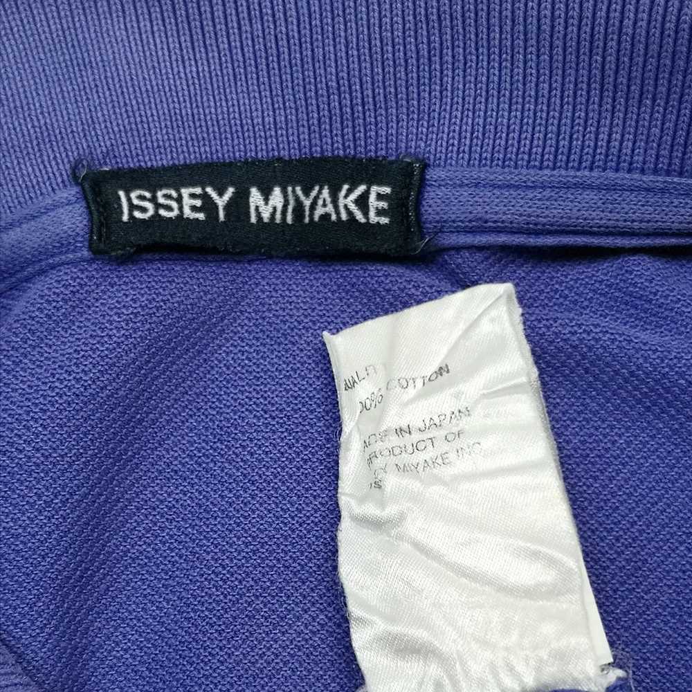 Designer × Issey Miyake ISSEY MIYAKE purple plain… - image 4