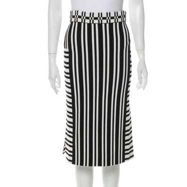 Tanya Taylor Tanya Taylor Women Black White Strip… - image 1