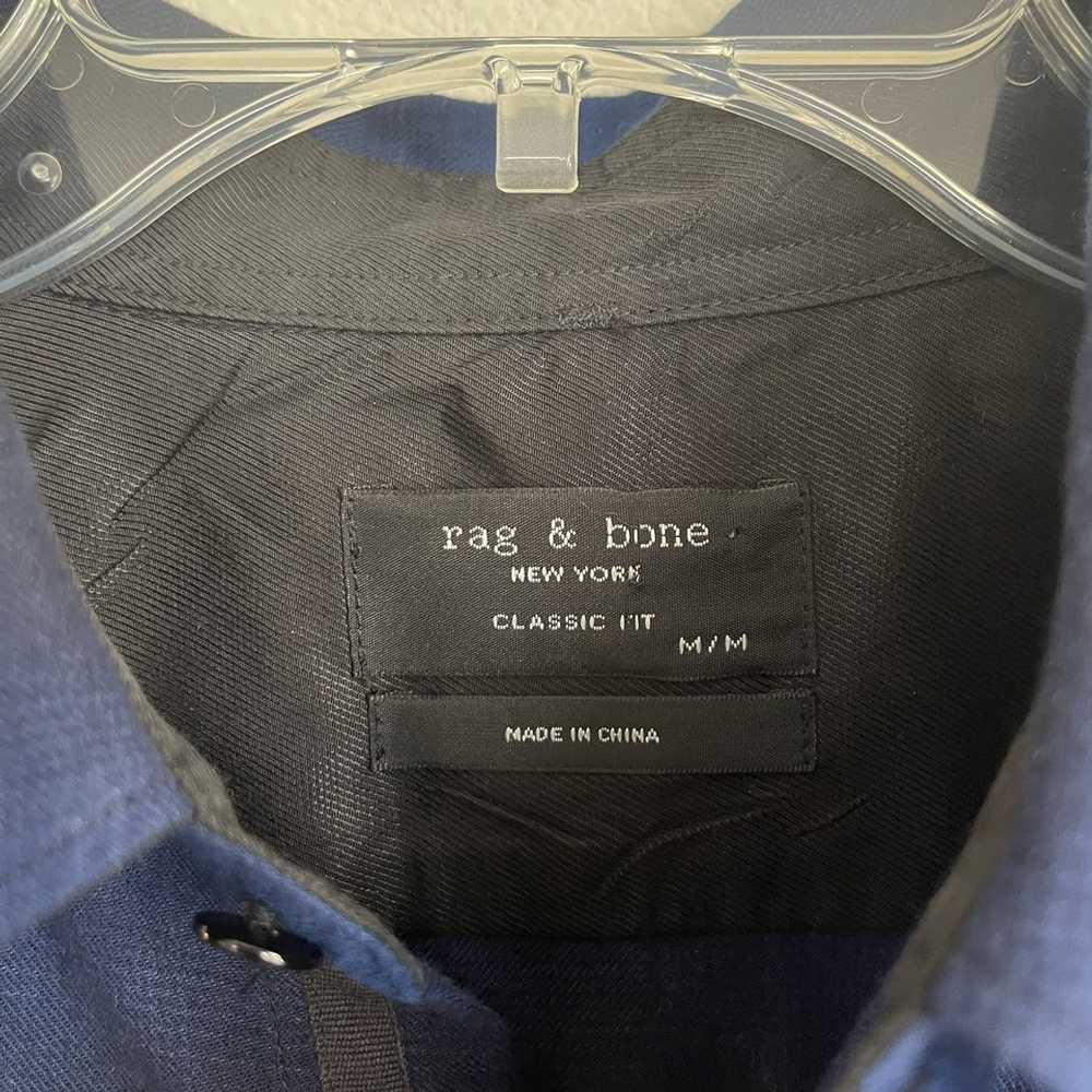 Rag & Bone Rag & Bone Front Pocket Checkered Butt… - image 4