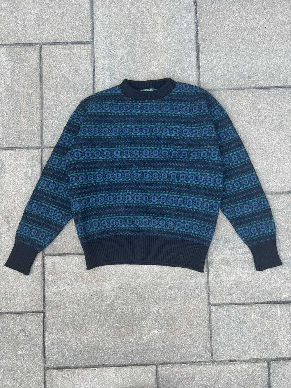 Coloured Cable Knit Sweater × Streetwear × Vintag… - image 2