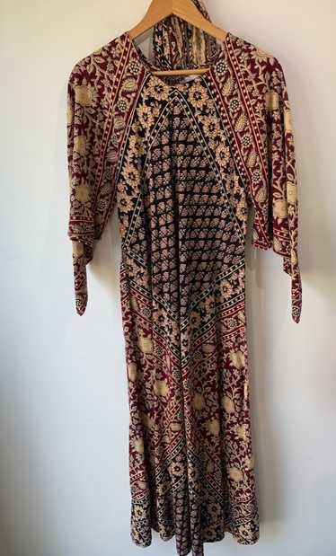 Mahranee Indian Block Print Dress