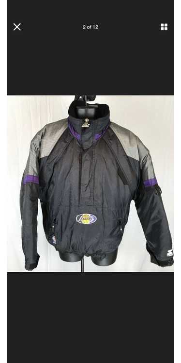 Starter Lakers Starter Hooded Jacket Vintage