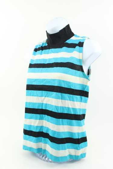 Gucci Gucci Rare Vintage Blue Stripe Sleeveless Tu