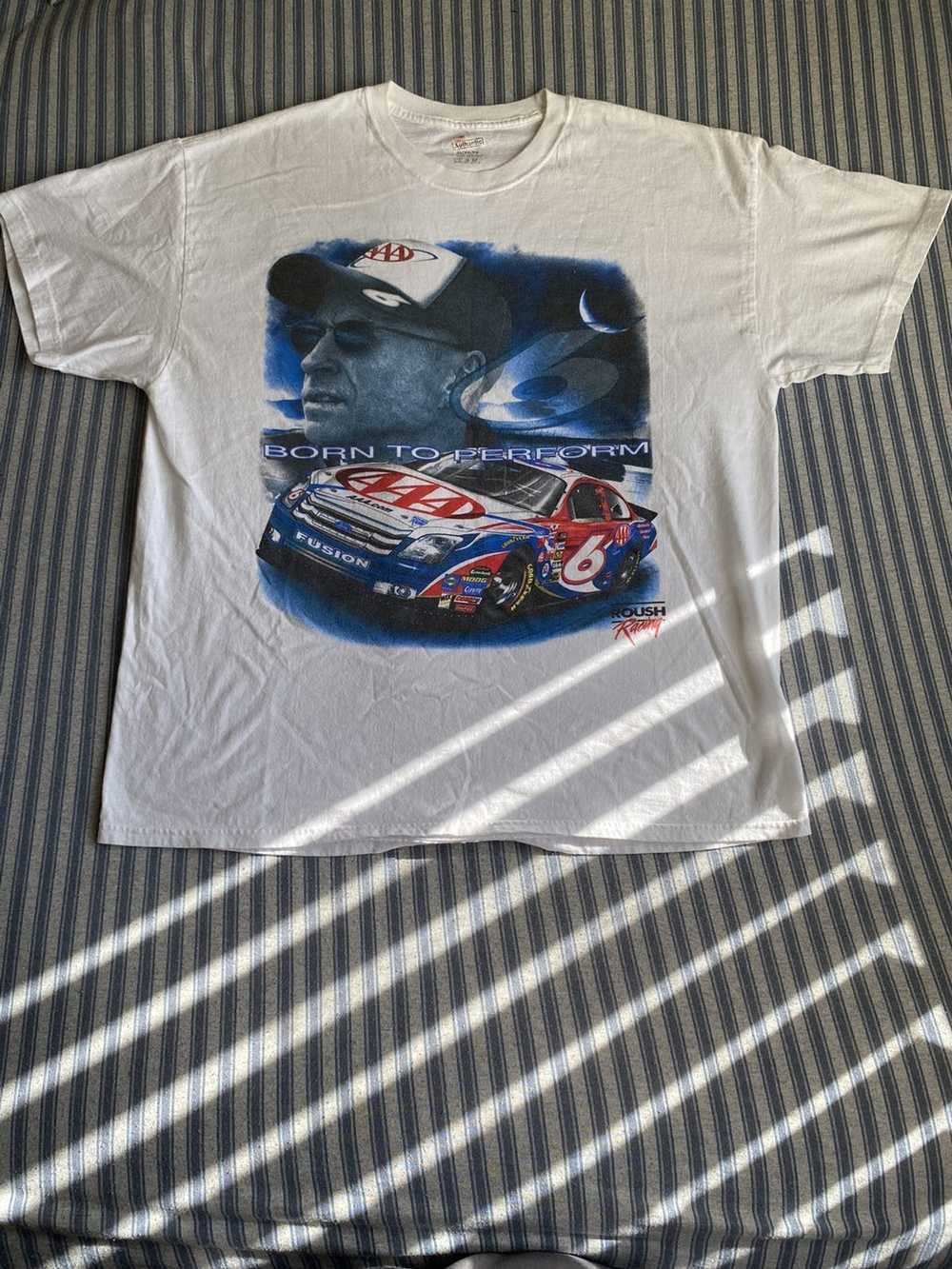 NASCAR × Vintage Vintage Roush Racing Tshirt - image 2