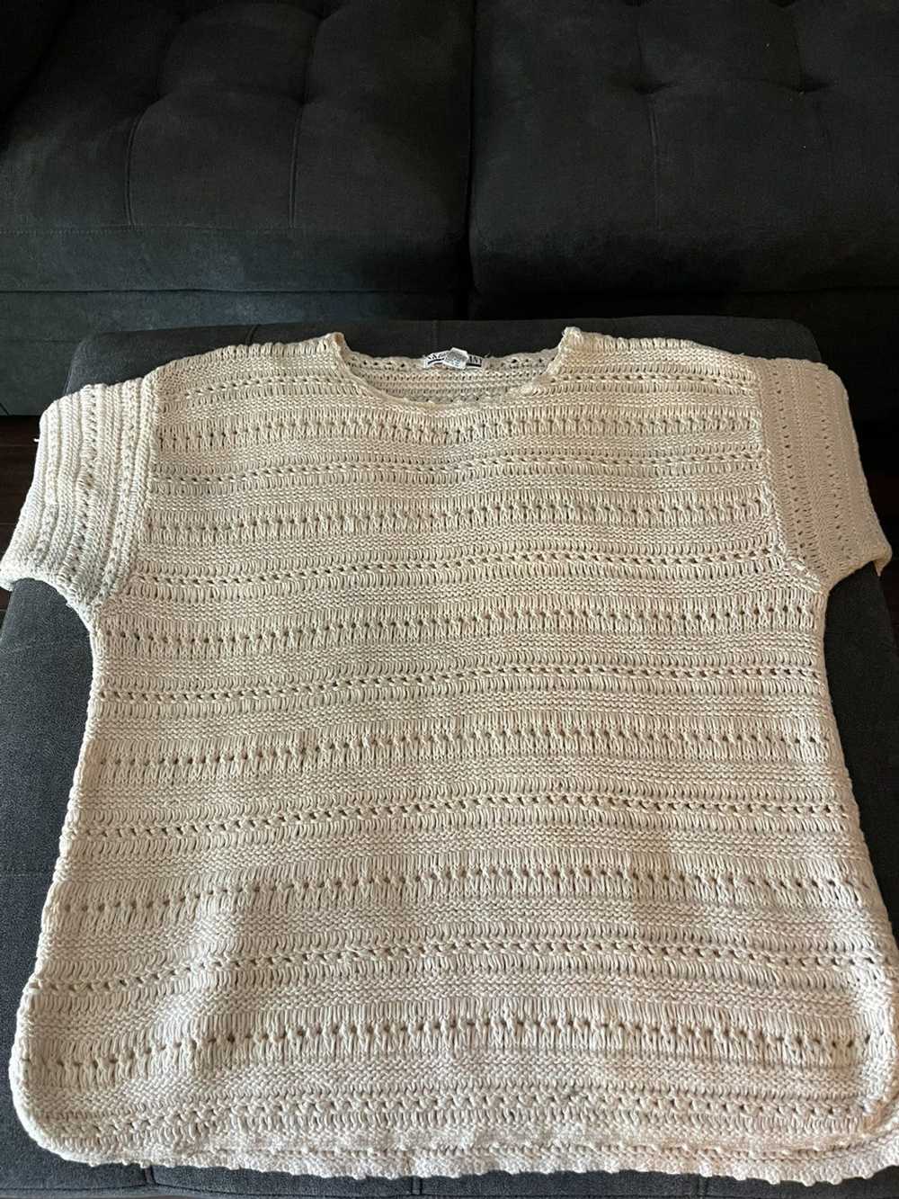Other × Vintage White Knitted sweater - image 3