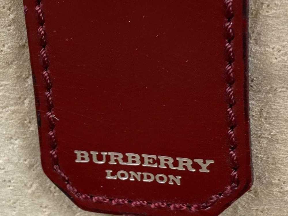 Burberry Burberry Nova Check Tote Red Shopper 4bu… - image 11