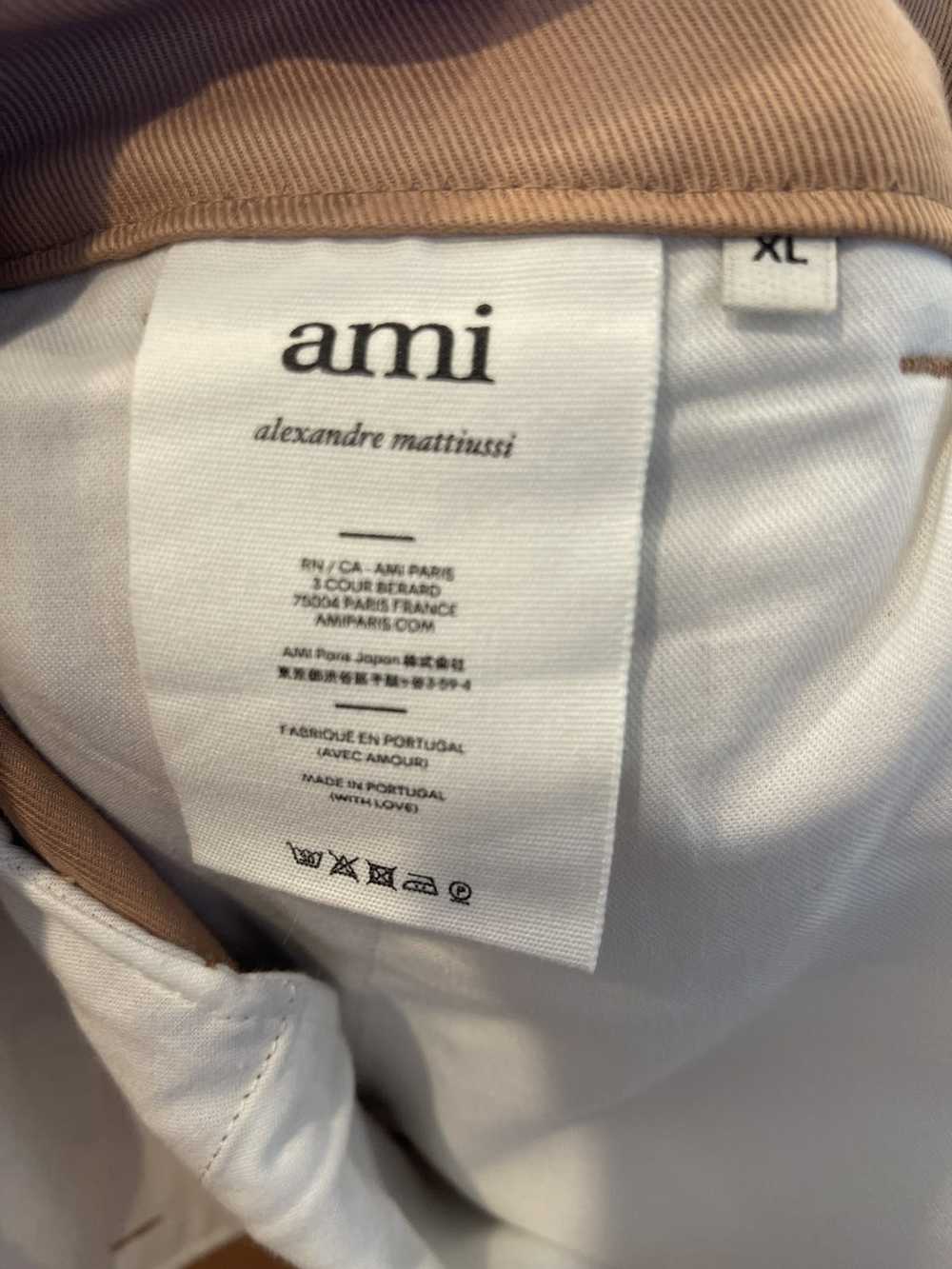AMI High waist cargo trousers - image 11