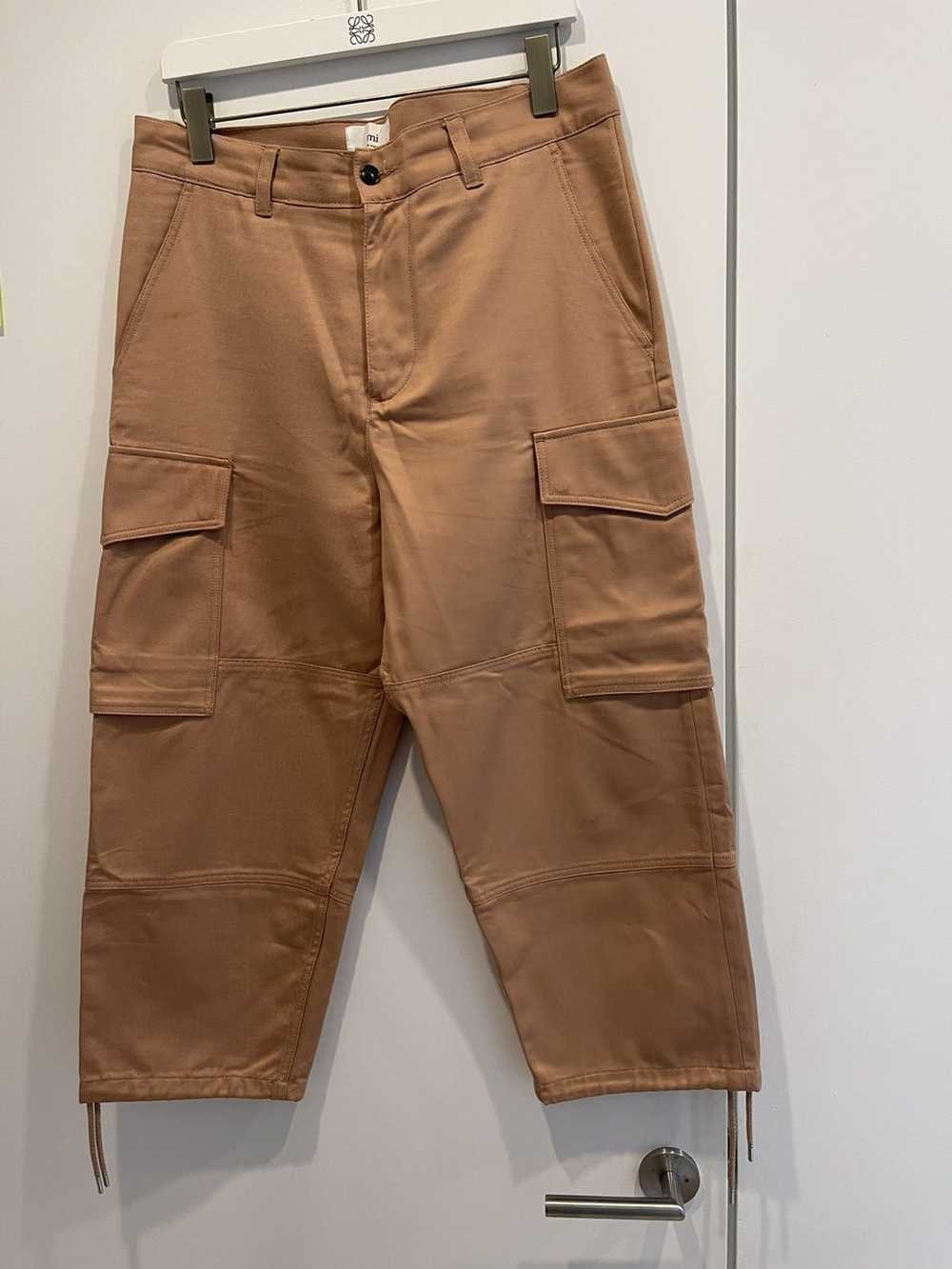 AMI High waist cargo trousers - image 3