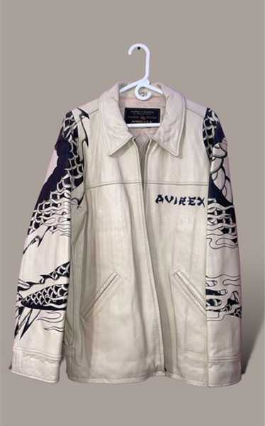 Avirex leather jacket dragon - Gem