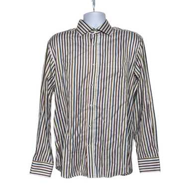 Bugatchi Bugatchi Mens Shaped Fit Button Up Shirt 