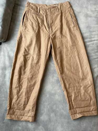 Lemaire Main Line Casual Easy Fit Pant with side … - image 1