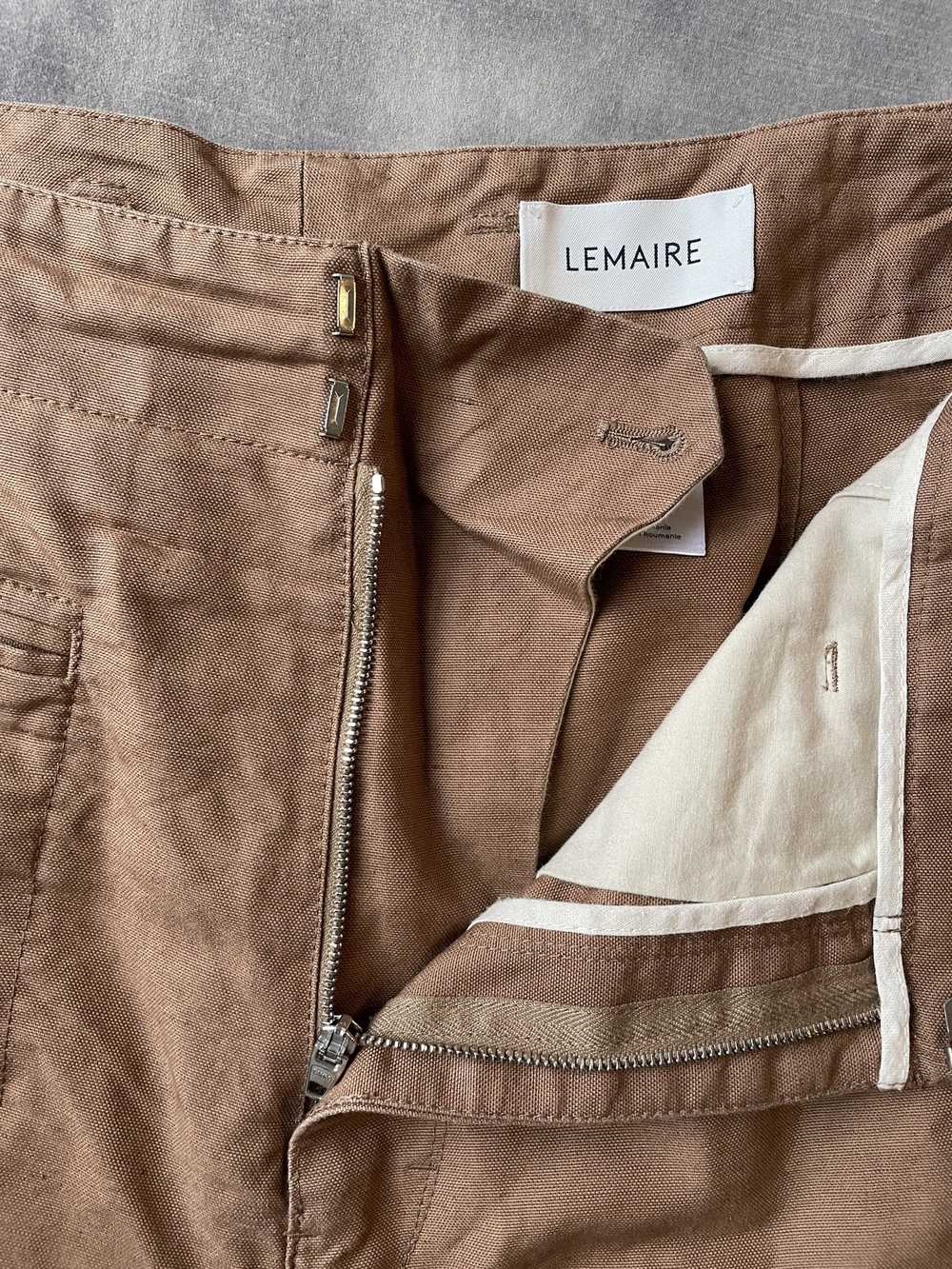 Lemaire Main Line Casual Easy Fit Pant with side … - image 5