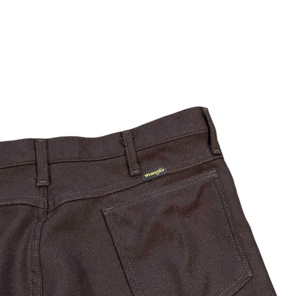 Vintage × Wrangler 90s Wrangler Trousers Brown - image 5