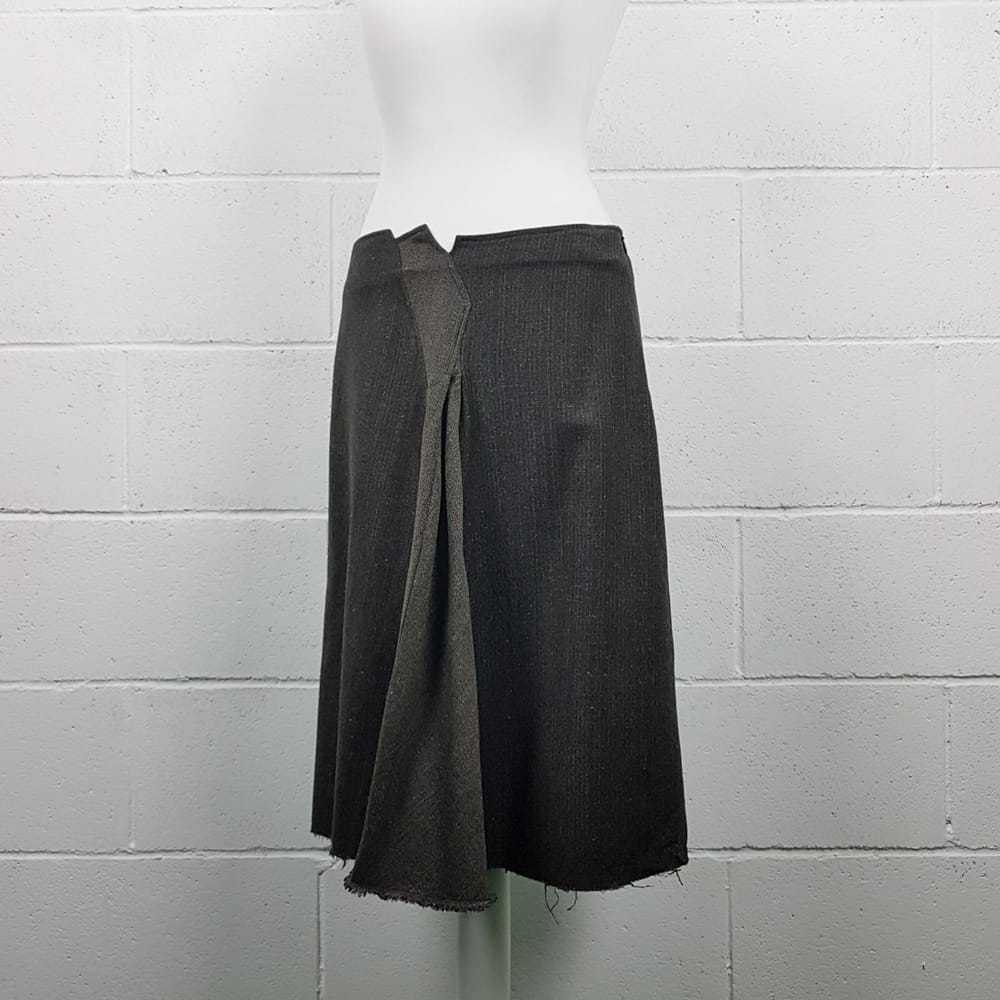 Kenzo Wool mid-length skirt - image 4