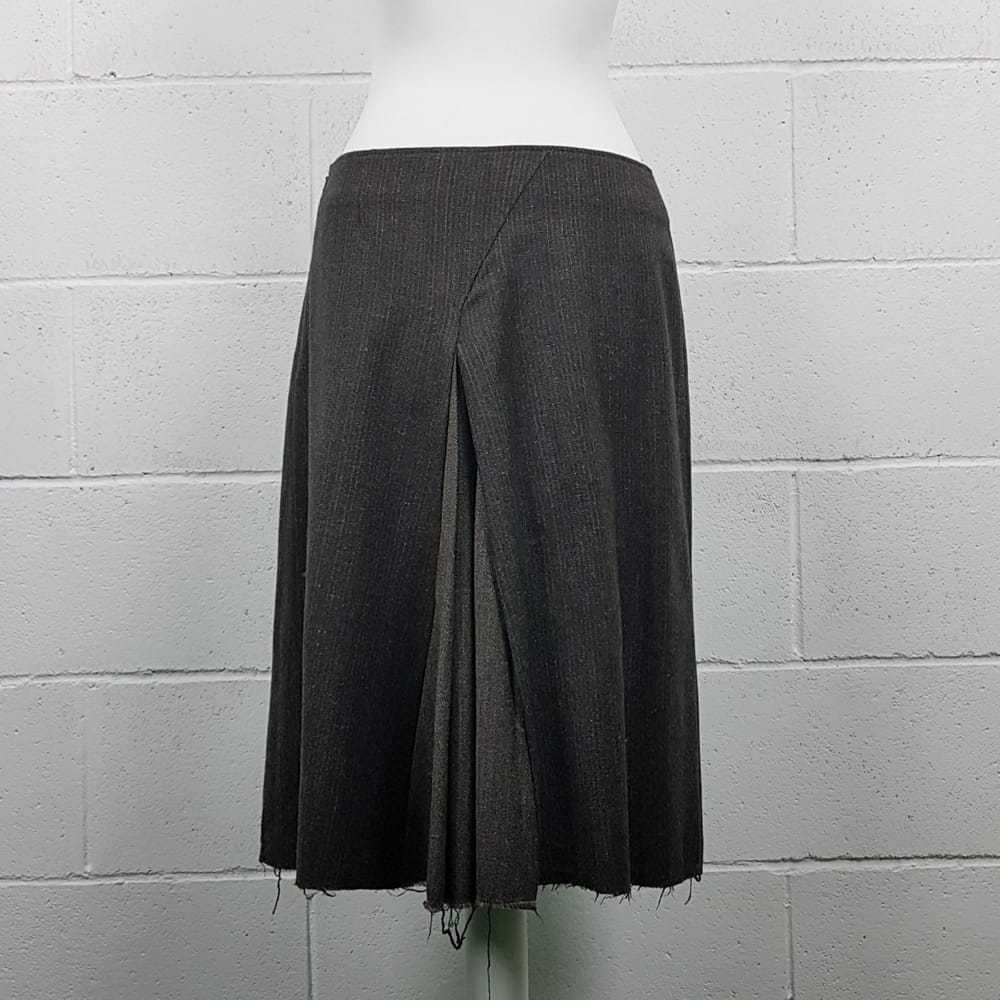 Kenzo Wool mid-length skirt - image 6