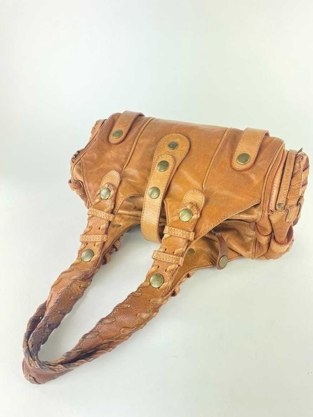 Chloe chloe Brown Leather Silverado Shoulder Bag … - image 8
