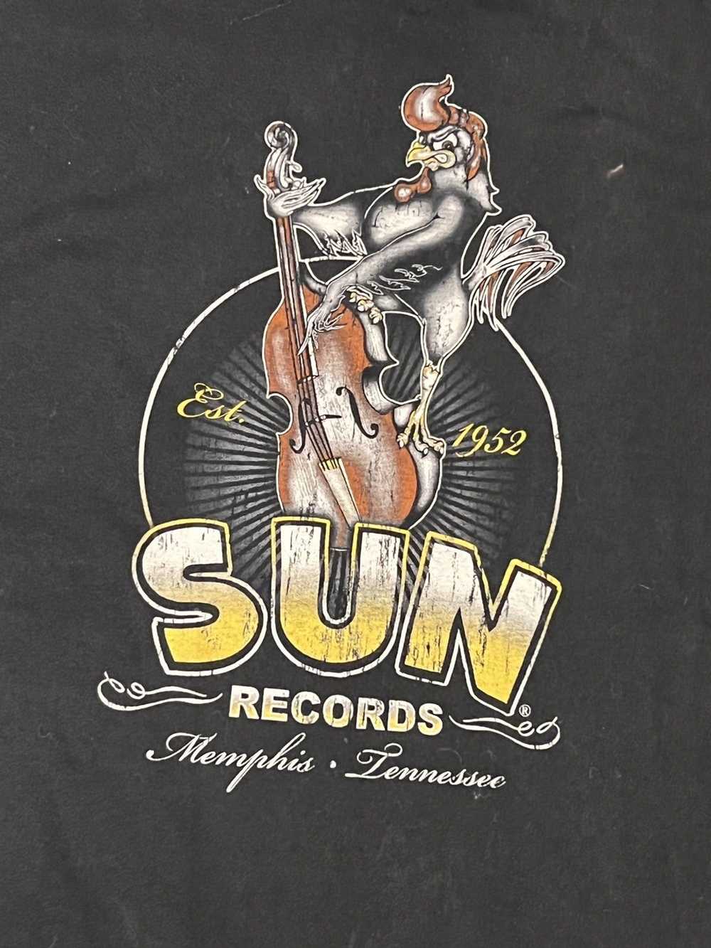 Band Tees Sun Records Memphis Tennessee Graphic T… - image 3