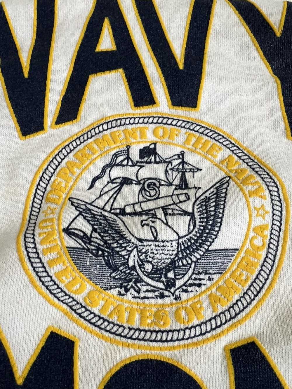 Vintage Vintage Navy Sweatshirt - image 6