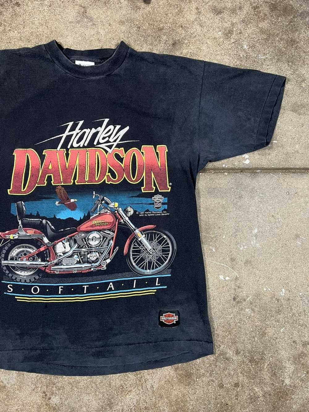 Harley Davidson × Streetwear × Vintage 1987 Harle… - image 3