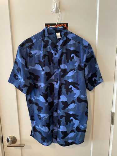 H&M × Streetwear × Vintage DIVIDED Blue Camouflag… - image 1