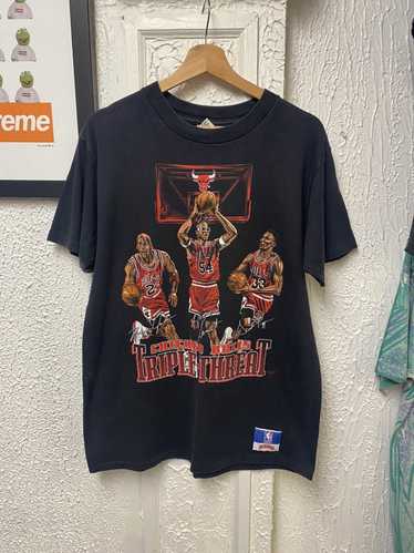 Vintage 90's Chicago Bulls Nutmeg T-Shirt – CobbleStore Vintage