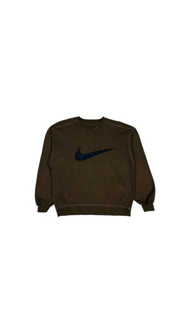 Nike × Vintage Vintage Nike 90s Brown Sweatshirt