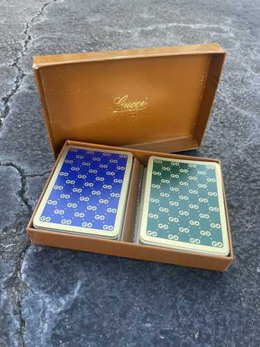 Gucci Vintage Gucci playing cards