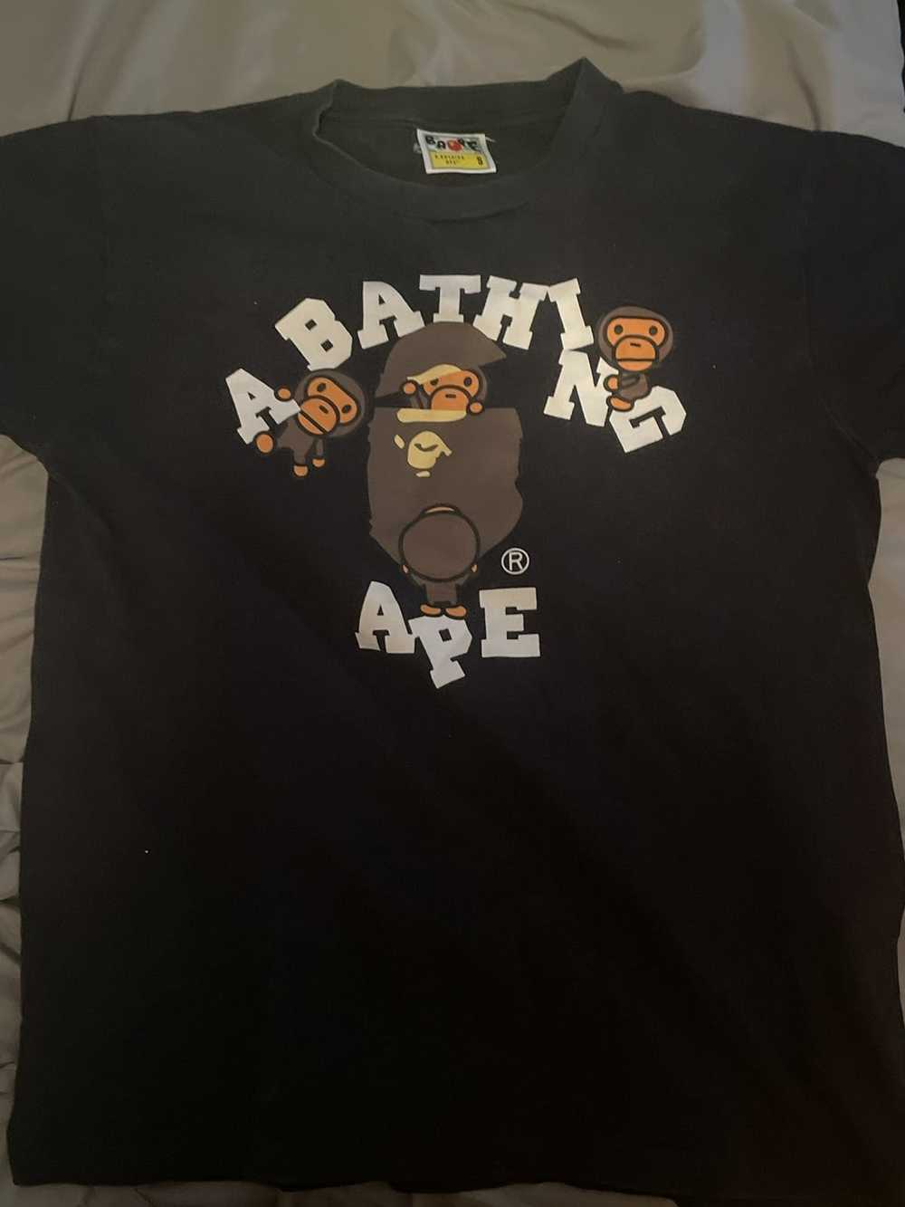 Bape baby milo/bapehead tee - image 1