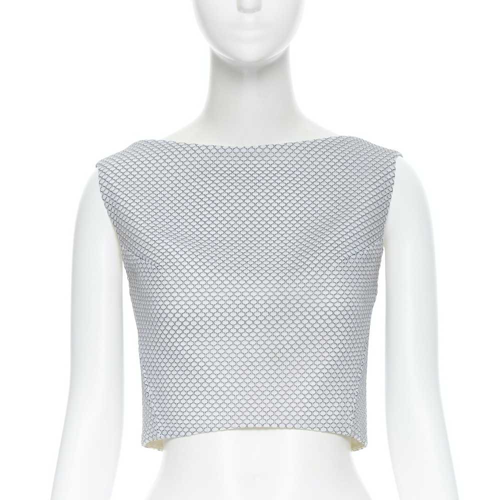 Maticevski MATICEVSKI 2016 Petal Bodice honeycomb… - image 1