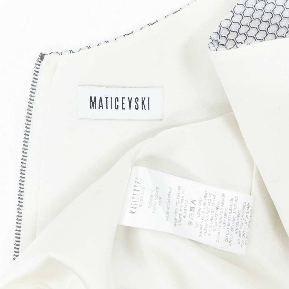 Maticevski MATICEVSKI 2016 Petal Bodice honeycomb… - image 9