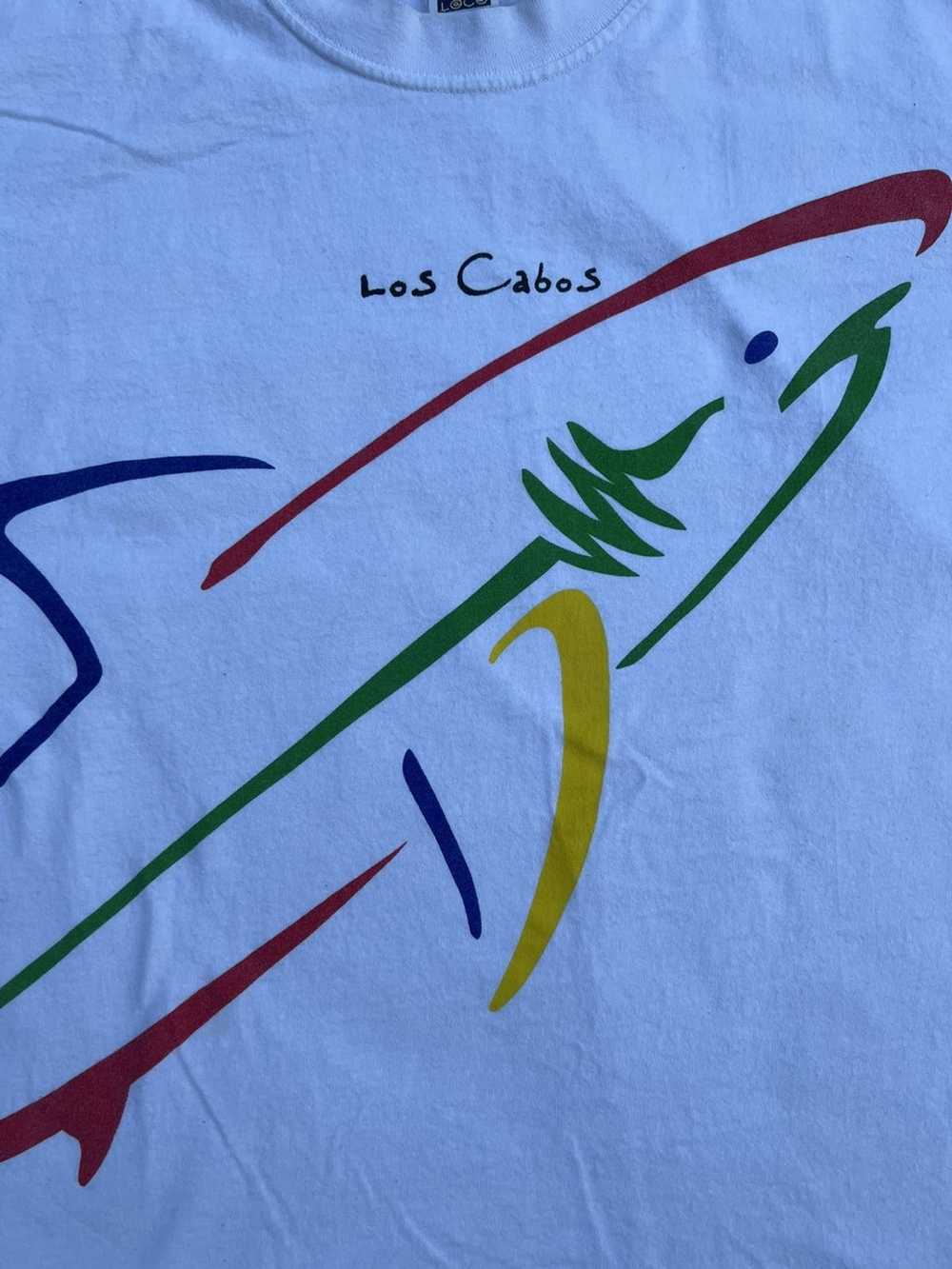 Streetwear × Vintage Vintage Los Cabos Shark Art … - image 2