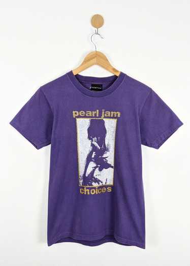 1992 Pearl Jam Choices Shirt Vitalogy Foundation auction — Pearl Jam  Community