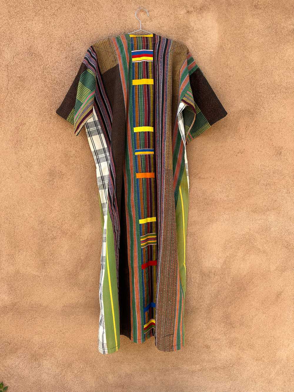 Kente Textile Maxi Dress - image 3