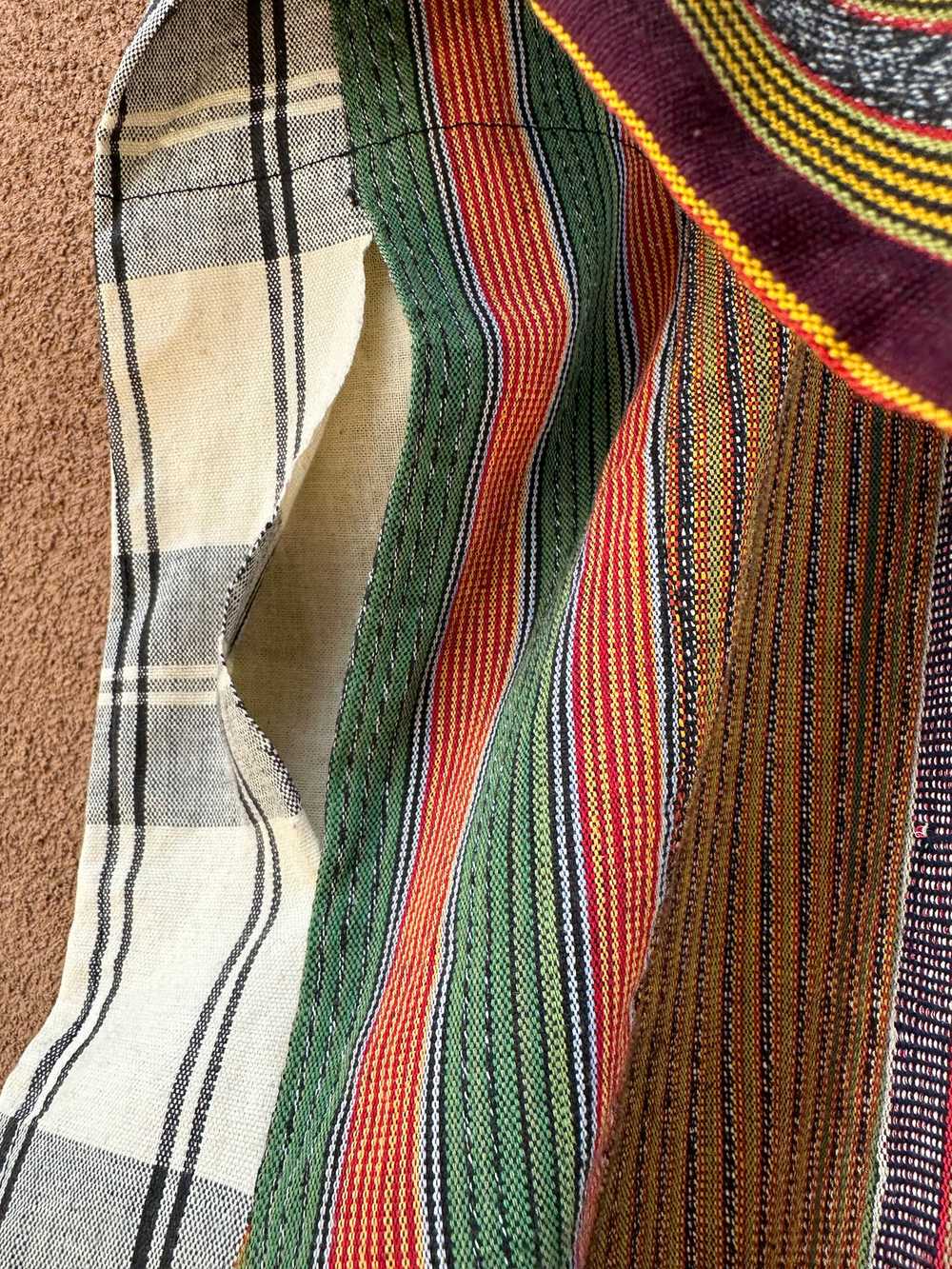 Kente Textile Maxi Dress - image 4