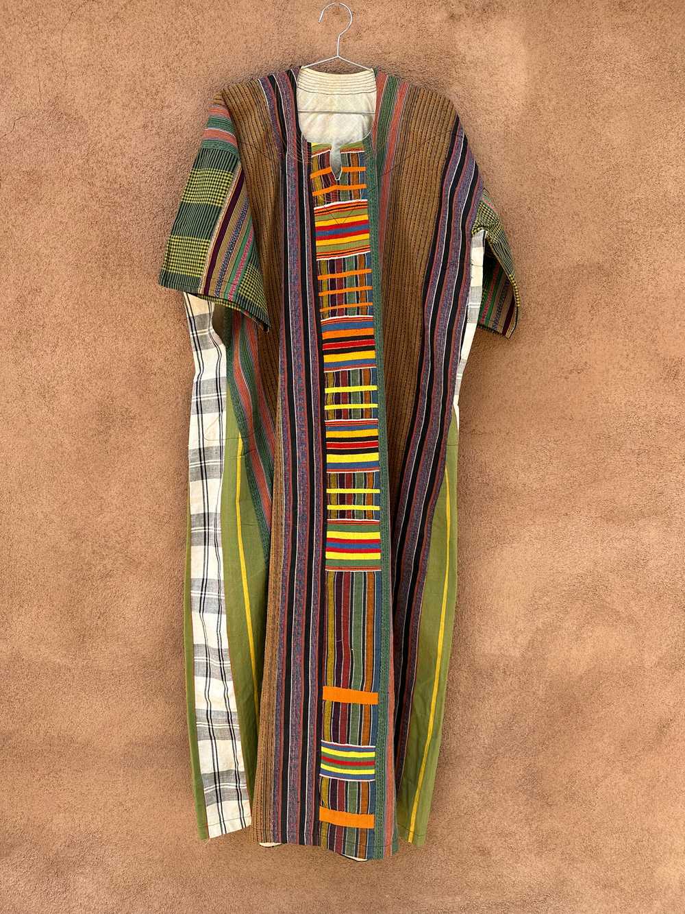 Kente Textile Maxi Dress - image 5