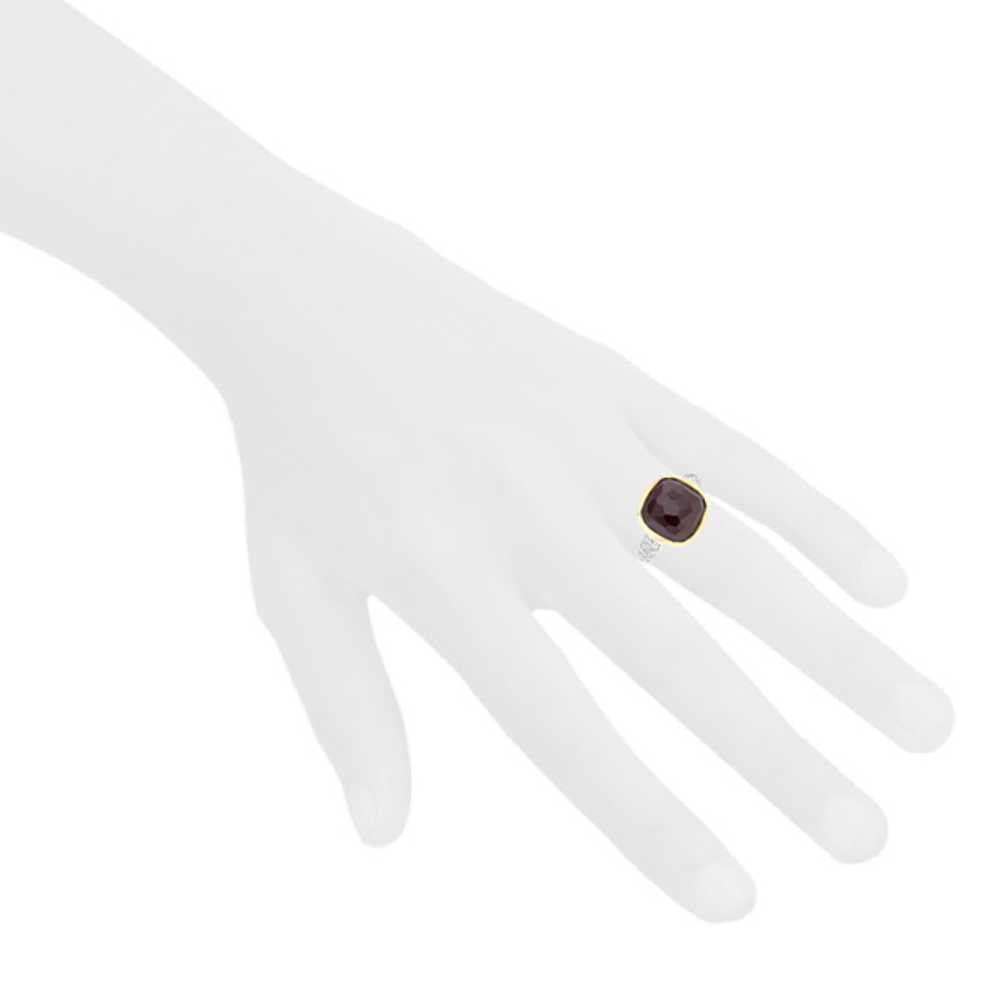 Pomellato Shéhérazade ring in yellow gold, garnet… - image 2