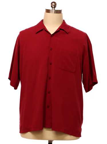 1990's Haggar Mens Rayon Blend Sport Shirt - image 1