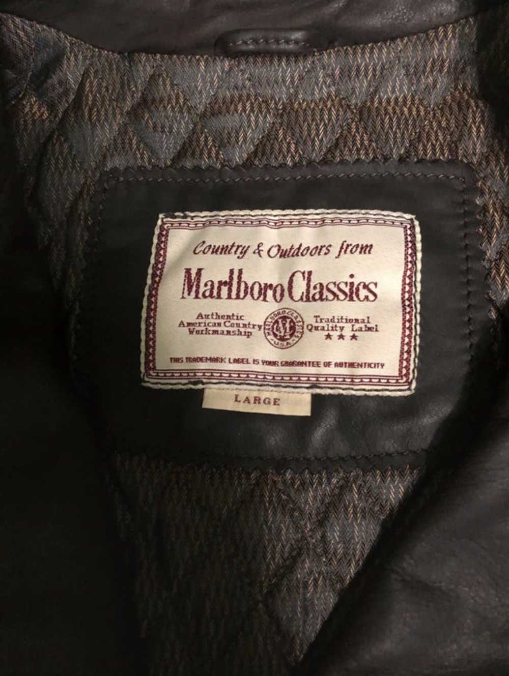 Marlboro Classics Marlboro classic leather jacket… - image 3