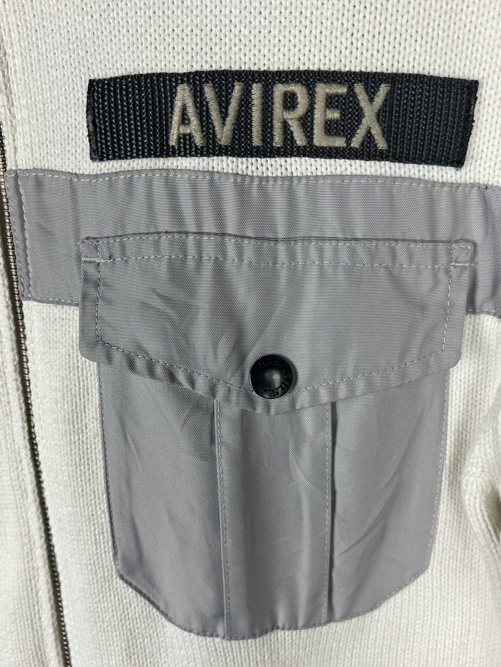 Avirex × Military × Usn Avirex US Navy Zipper Kni… - image 11