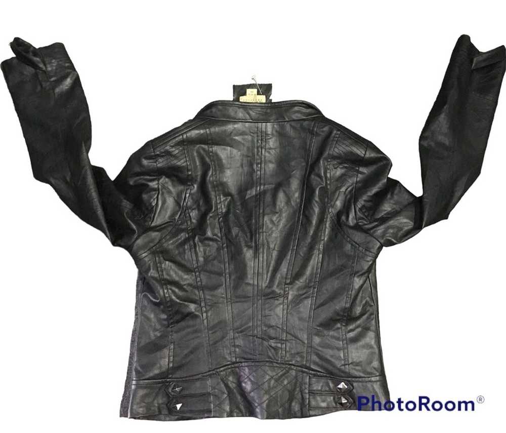 Japanese Brand × Vintage Double collar jacket pvc… - image 4