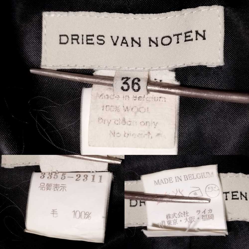 Dries Van Noten Very rare 1996AW wool p coat jack… - image 12